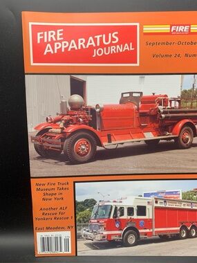 Fire Apparatus Journal Sept October 2007 Vol 24 Number 5 East Meadow NY